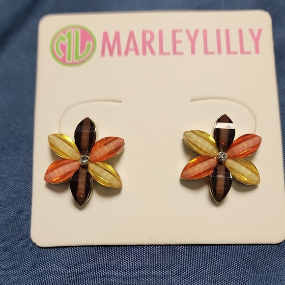 marleylilly Jewelry - #41 Marleylilly Multicolor Flower Earrings